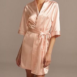 David’s Bridal Satin Robe